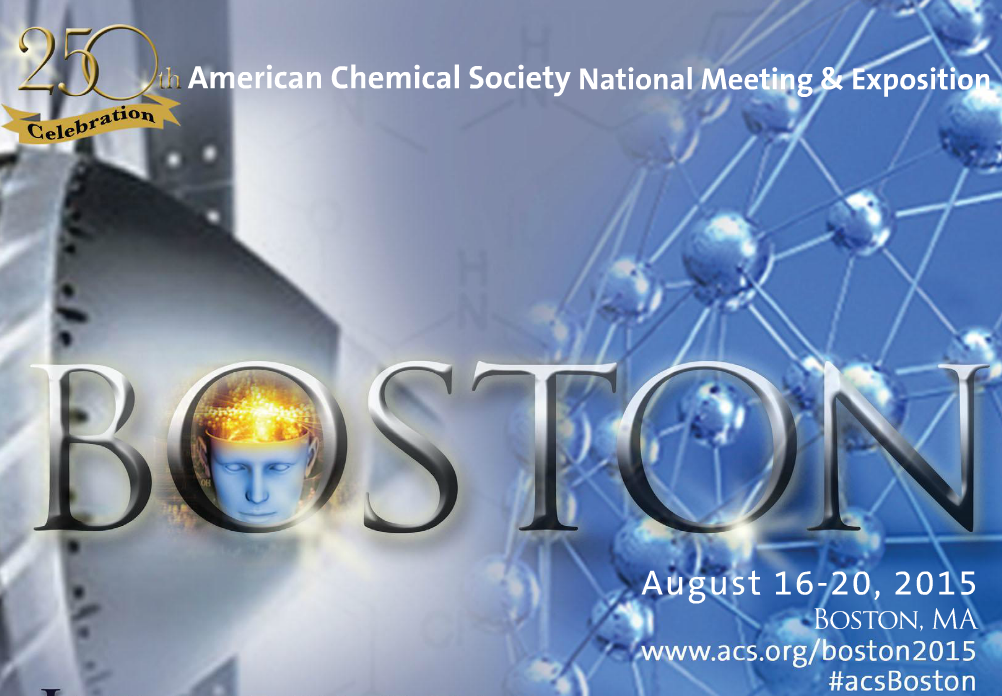 Two posters presented at the 250th National ACS meeting in Boston, MA