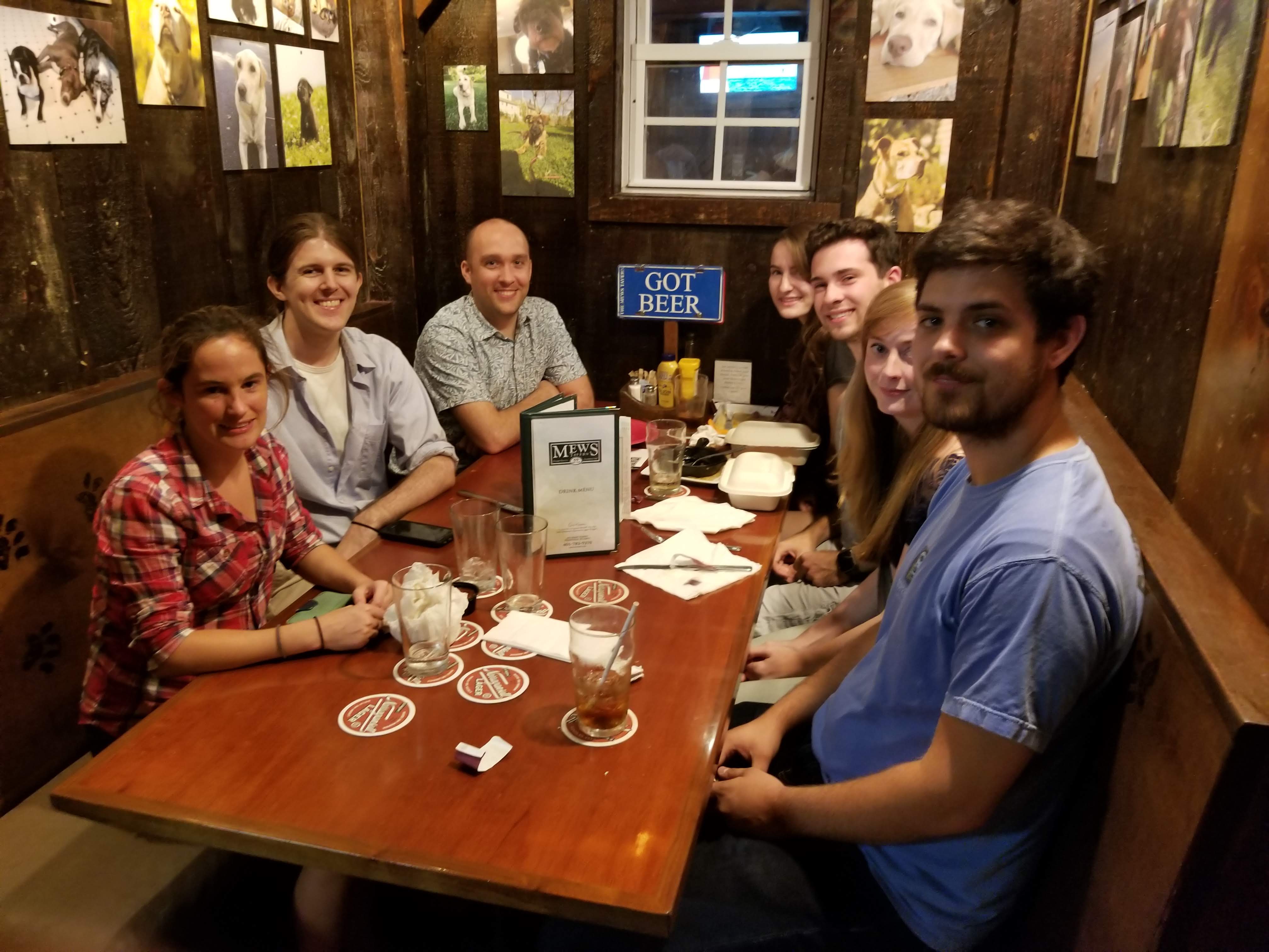 Photo of the Hayes Group at Mews Tavern