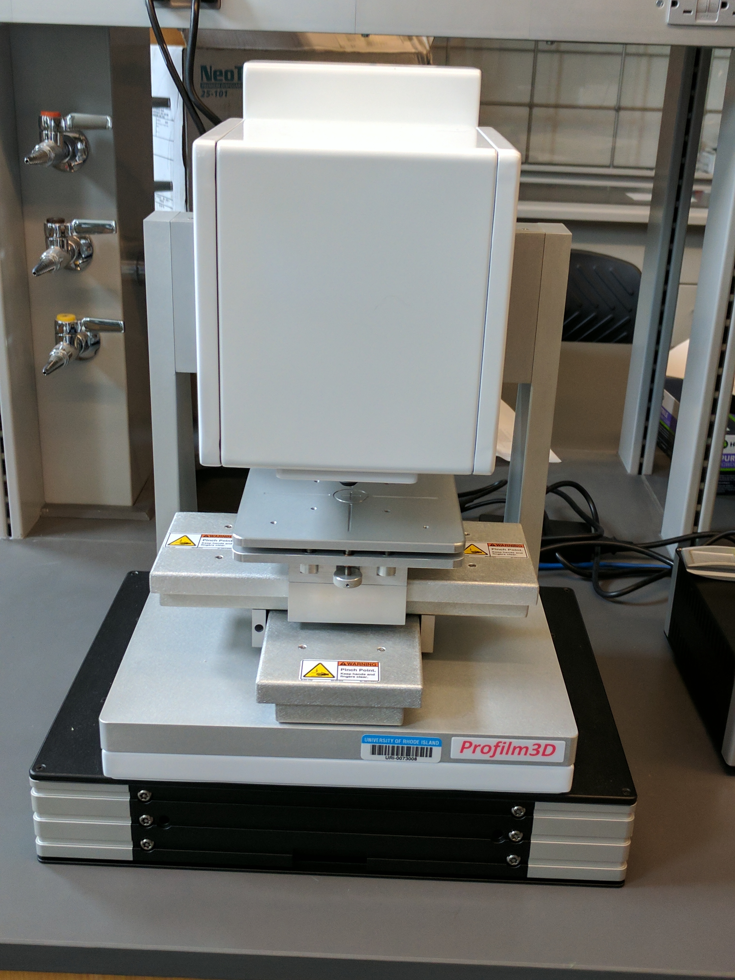 Filmetrics Optical Profilometer: The profilometer is used to measure surface morphology in a noncontact manner.