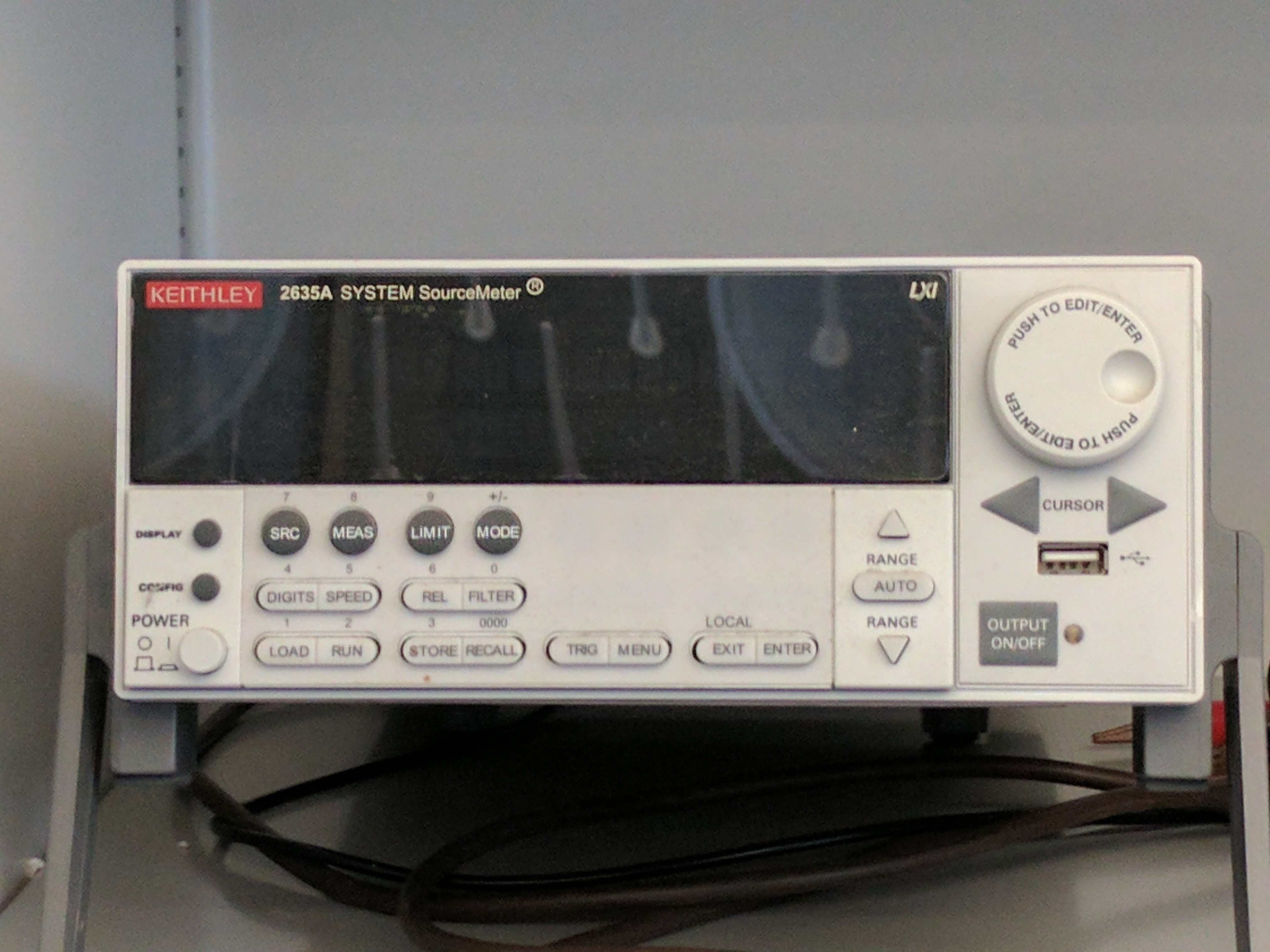 Keithley Source Meter: This instrument measures current and voltage or provides a constant current source for electrochemical depositions.