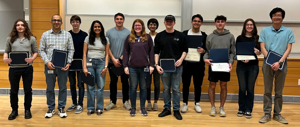 2025 URI Department of Chemistry Student Award Winners